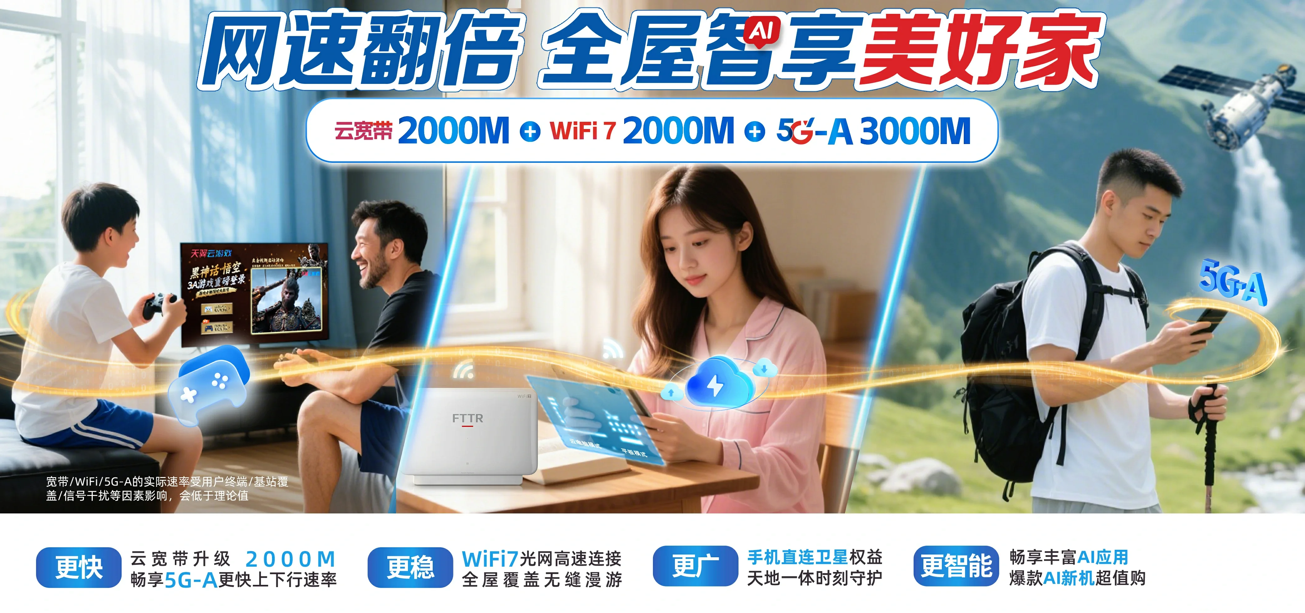 中国电信 翠云电信宽带 宽带套餐
